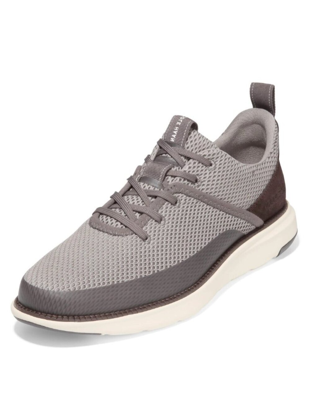 Cole Haan Men's Grand Atlantic Sneaker Oxford Shoes Storm Cloud / Brown Size 9